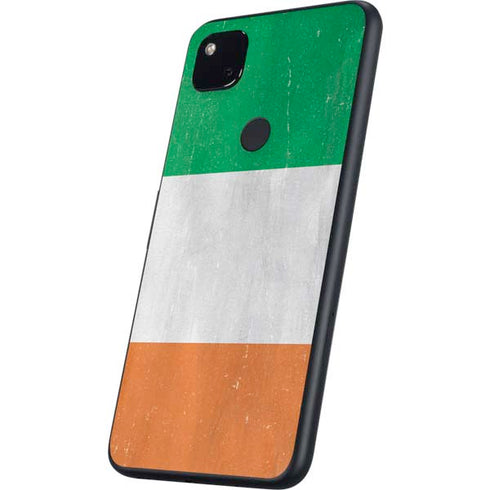 Ireland Flag Distressed Google Pixel 4a Skin